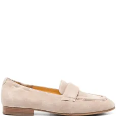 Замшевые пенни-лоферы