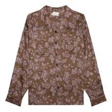 Рубашка с цветочным принтом Рубашка с цветочным принтом