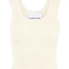 Топ Liane с U-образным вырезом в рубчик Топ Liane с U-образным вырезом в рубчик