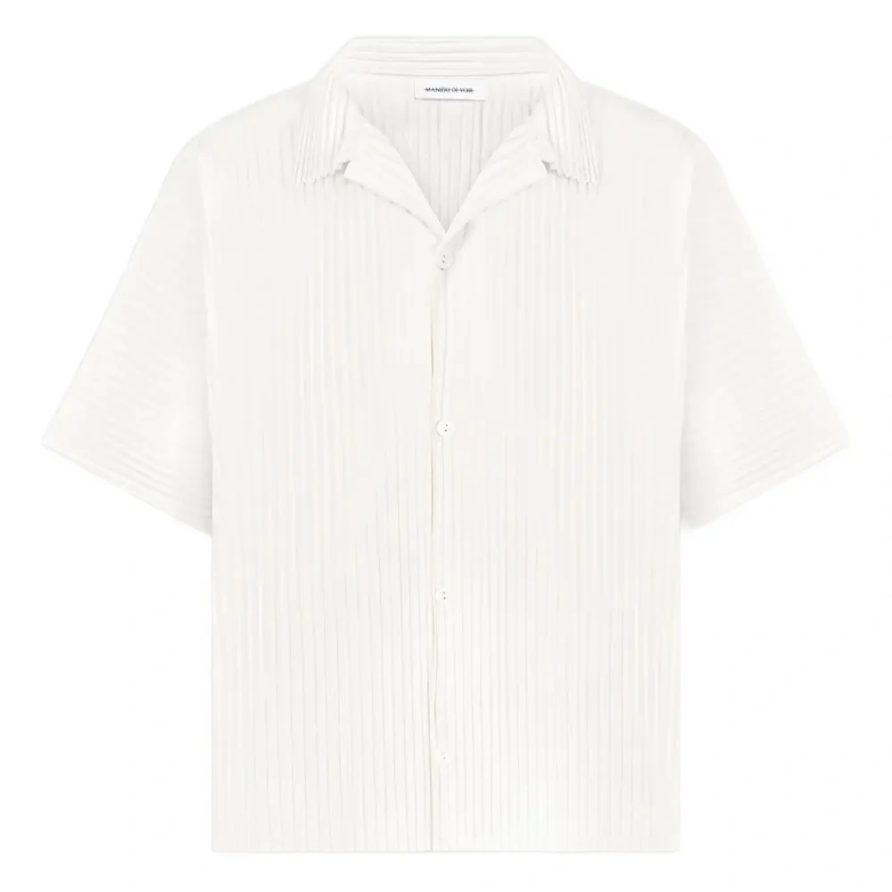 Плиссированная рубашка Pascal с короткими рукавами