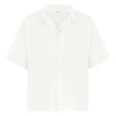Плиссированная рубашка Pascal с короткими рукавами