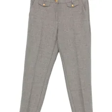 Брюки с узором в елочку Брюки с узором в елочку