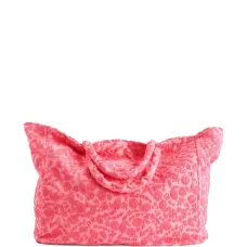 Махровая сумка с принтом