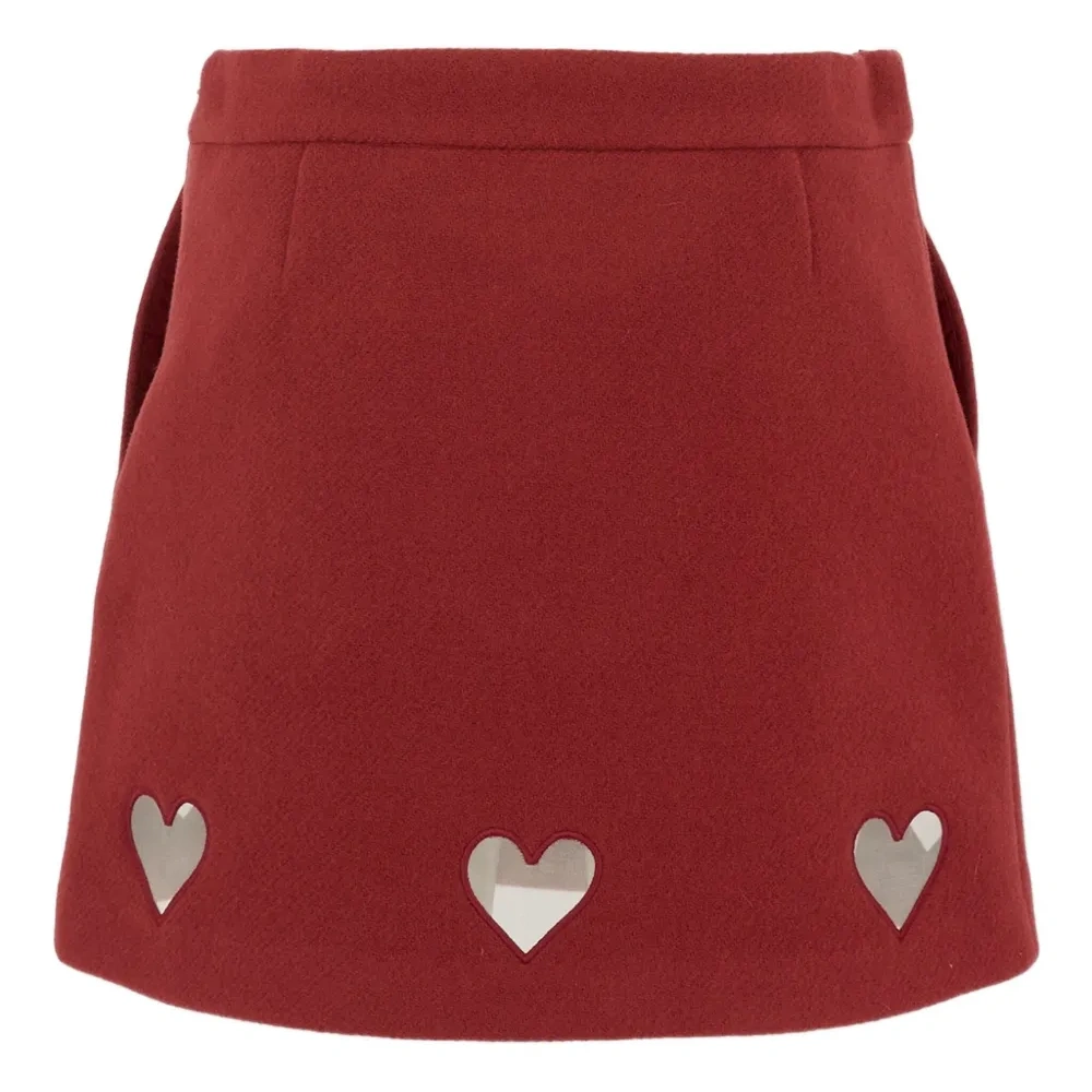 Юбка с вырезом в форме сердца