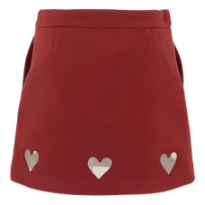 Юбка с вырезом в форме сердца