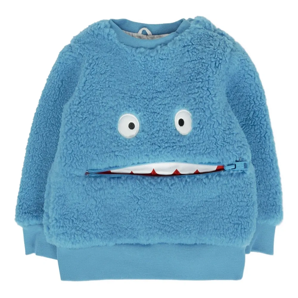 Толстовка с карманом на молнии