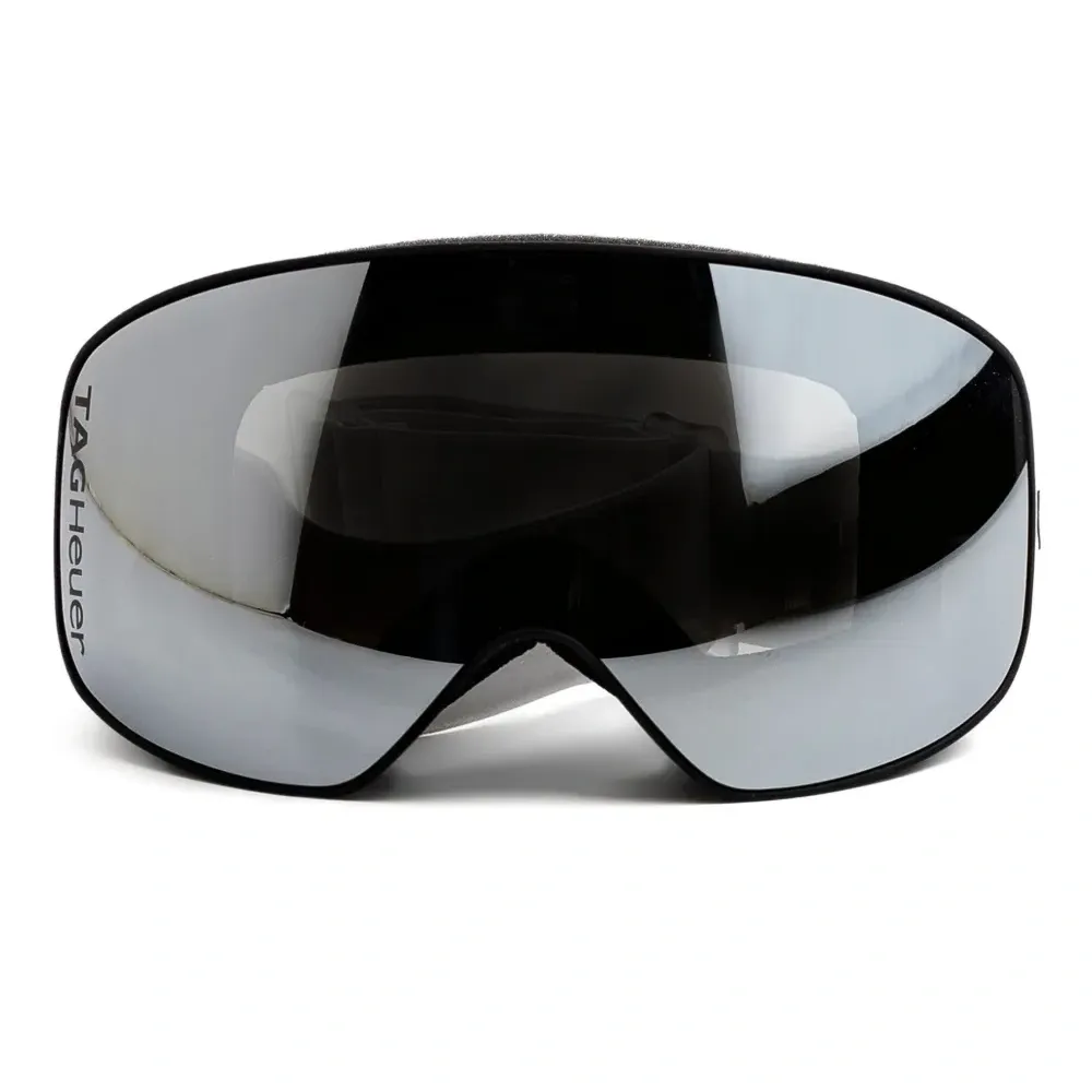 Лыжная маска с зеркальными линзами