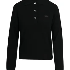 Поло с длинными рукавами и пуговицами Поло с длинными рукавами и пуговицами