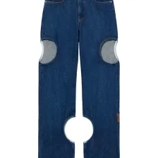 Джинсы с вырезами Джинсы с вырезами