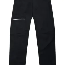 Брюки с карманами на молнии