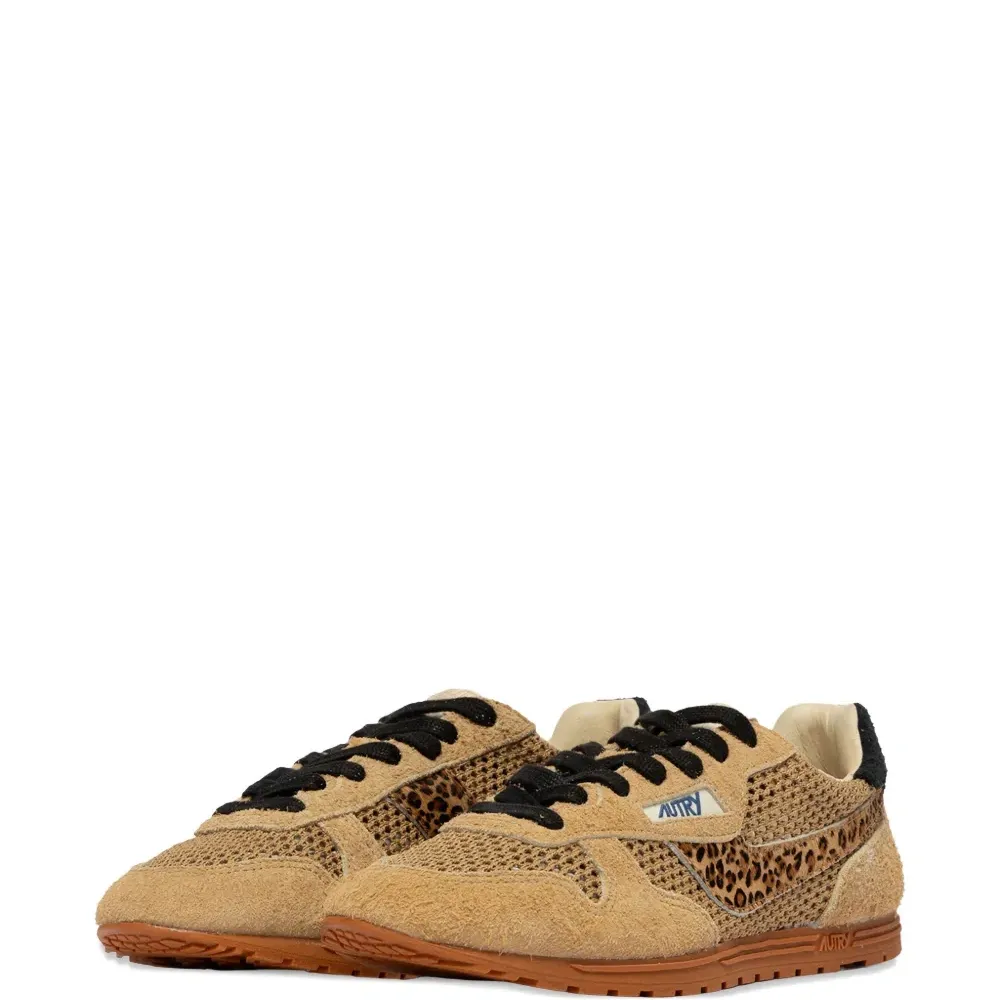 Кроссовки Windspin с леопардовым принтом