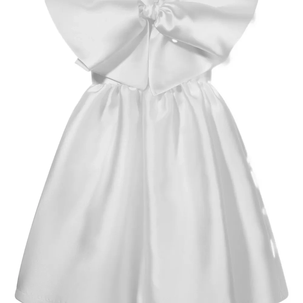 Платье с бантом