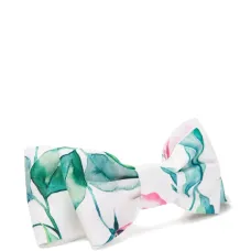 Ободок с бантом и цветочным принтом Ободок с бантом и цветочным принтом