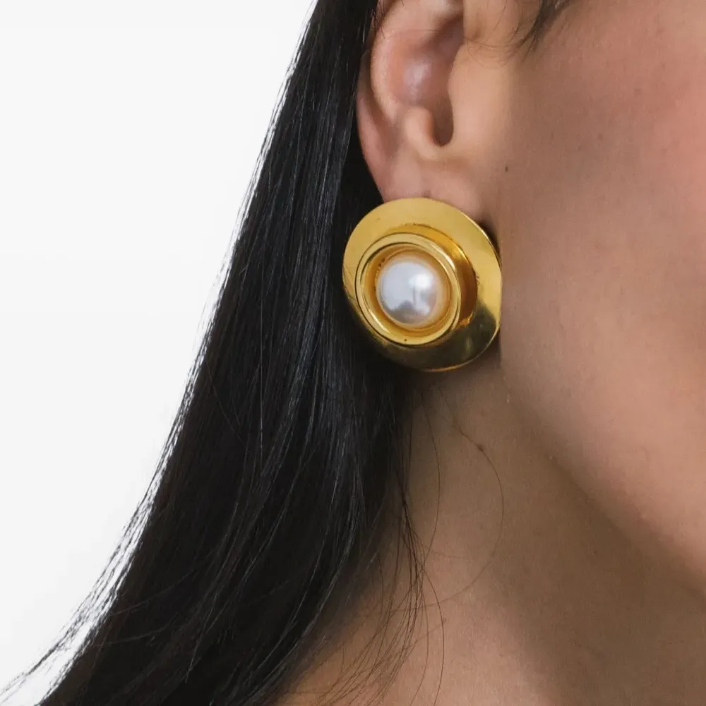 Серьги Alva с жемчугом