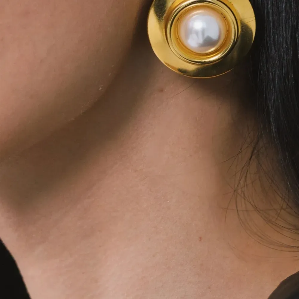 Серьги Alva с жемчугом