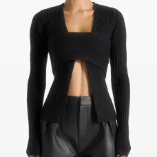 Кардиган Marisa в рубчик