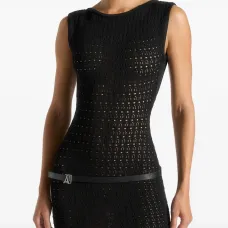 Ажурное платье мини Keyla