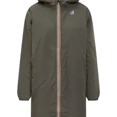 Длинная куртка с капюшоном