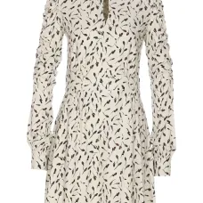 Платье с цветочным принтом