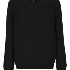 Свитер с круглым вырезом