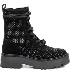 Ботинки с кристаллами 50