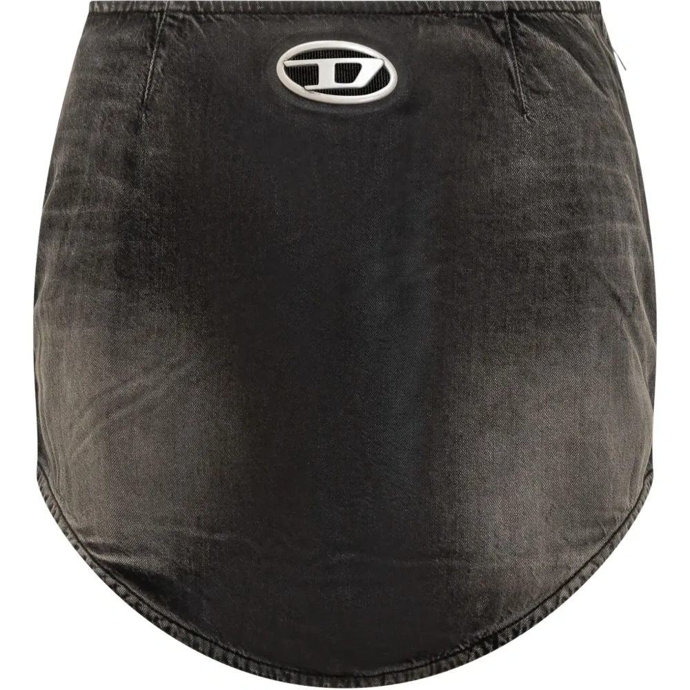 Джинсовая юбка на молнии Джинсовая юбка на молнии