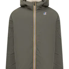 Стеганая куртка с капюшоном