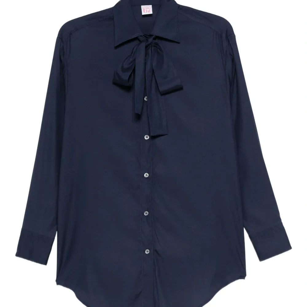 Рубашка с бантом