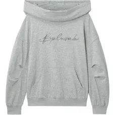 Худи с воротником-хомутом