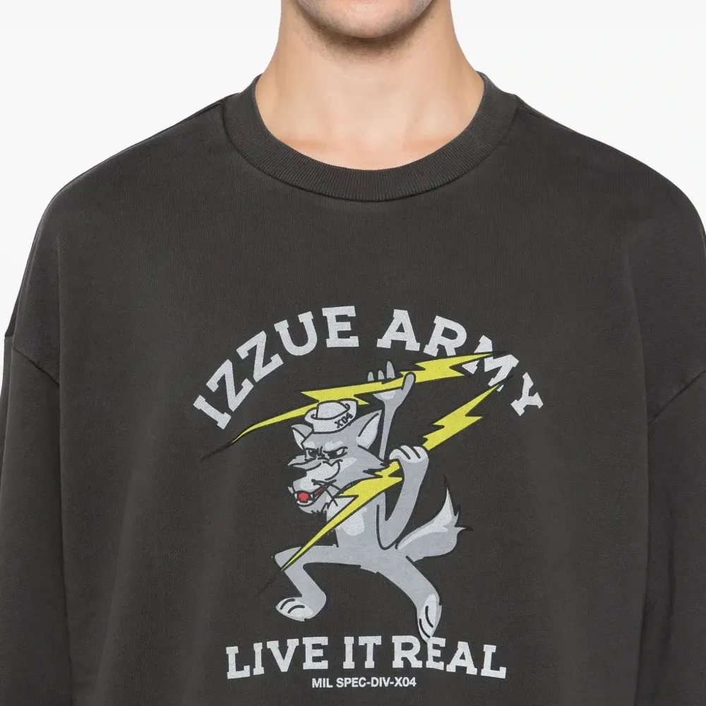 Толстовка с графичным принтом