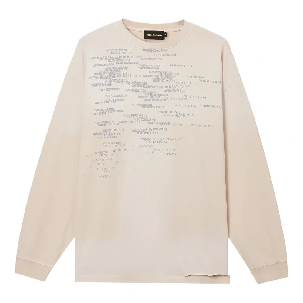 Топ с длинными рукавами и логотипом