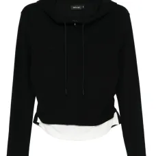 Худи на молнии с кулиской