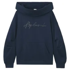 Худи с декорированным логотипом