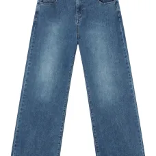 Джинсы с плетеной отделкой