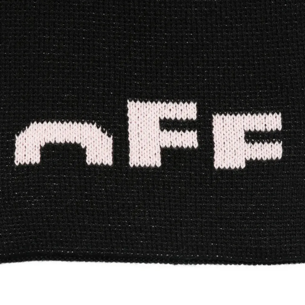 Шарф с принтом логотипа