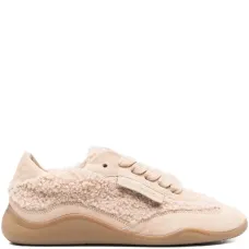 Фактурные кроссовки на шнуровке