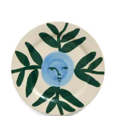 Тарелка La Pittura с изображением луны и виноградной лозы