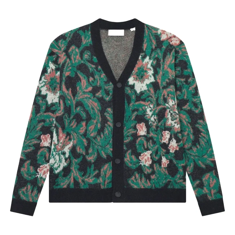 Жаккардовый кардиган Alex с цветочным узором