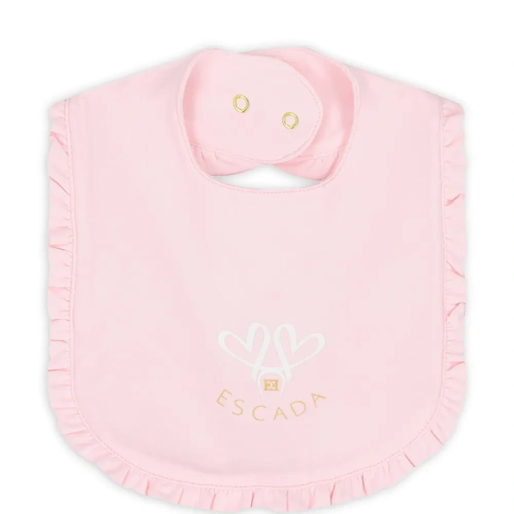 Нагрудник с оборками и логотипом