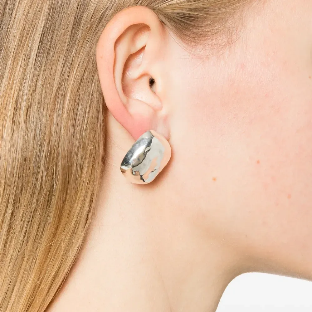 Серьги квадратной формы