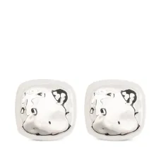 Серьги квадратной формы