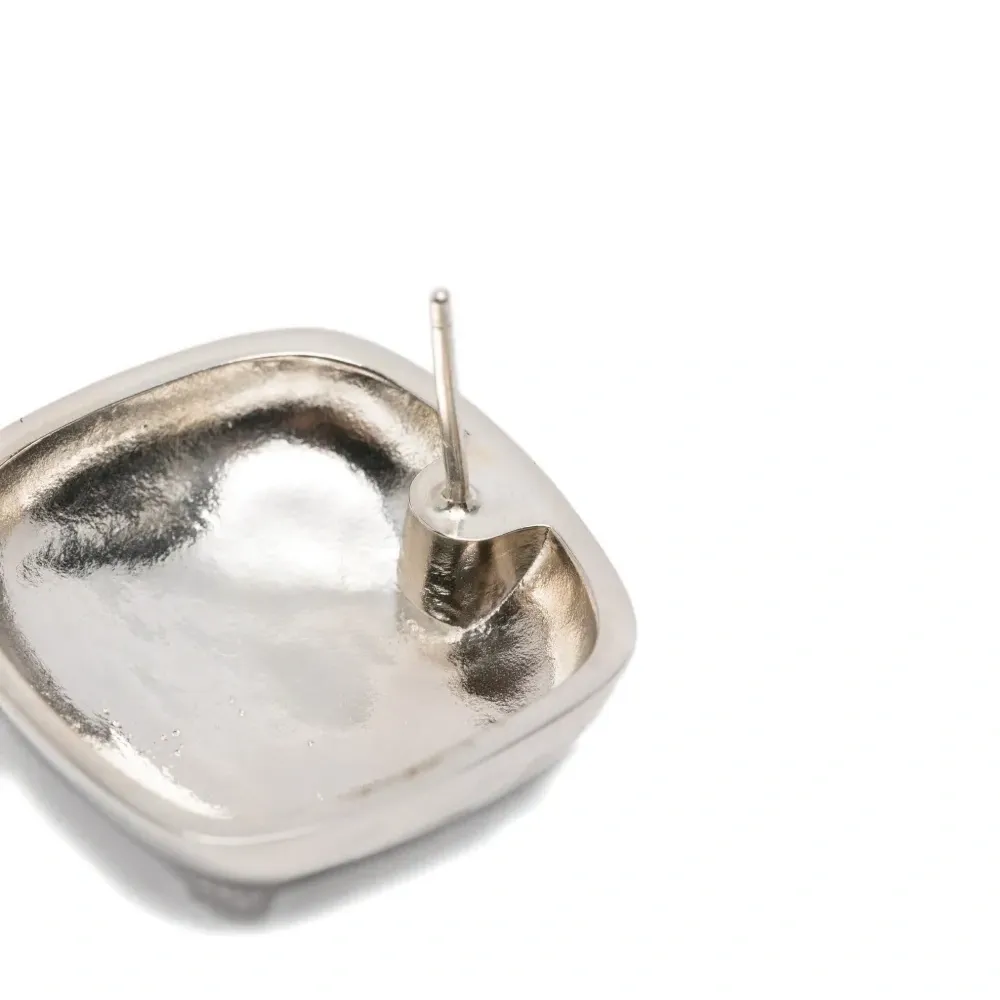 Серьги квадратной формы