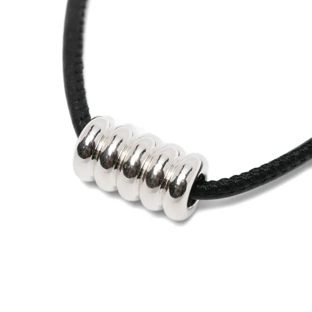 Шнуровое ожерелье «Мальва»