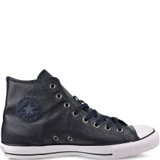 Кеды Chuck Taylor All Star Hi 'Leather - Dark Obsidian Blue/White/Black'
