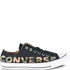 Кеды Chuck Taylor All Star Ox Camo Print - Black/Multi/White