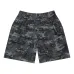 Сетчатые шорты с камуфляжным принтом