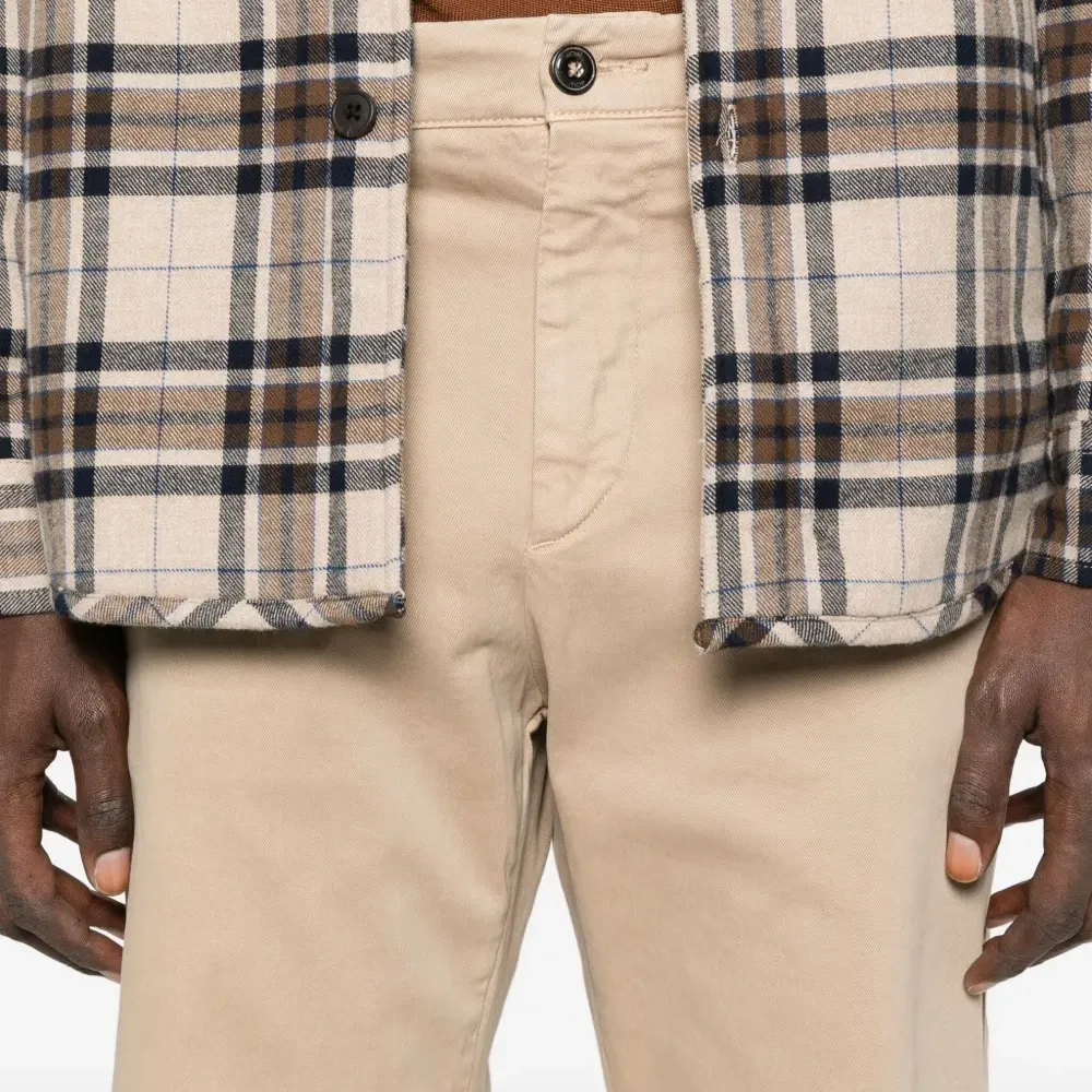 Брюки из эластичного хлопка