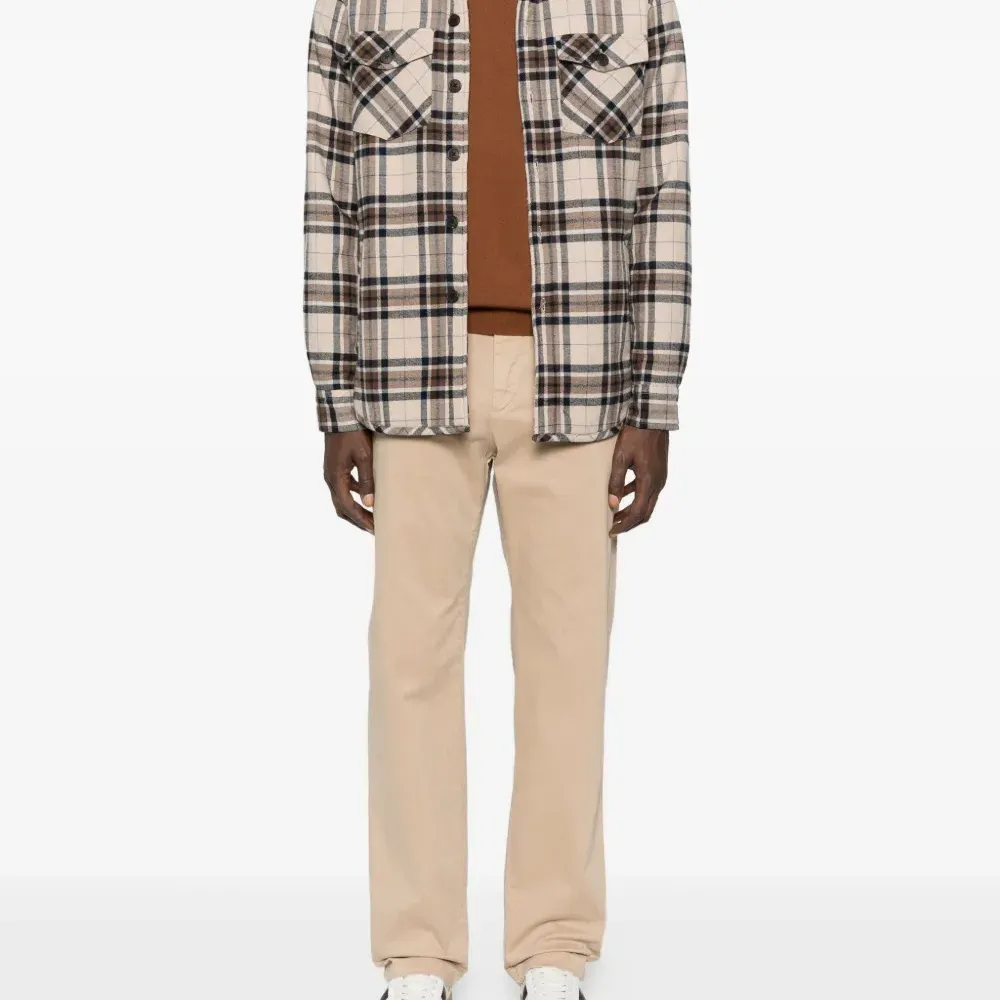 Брюки из эластичного хлопка