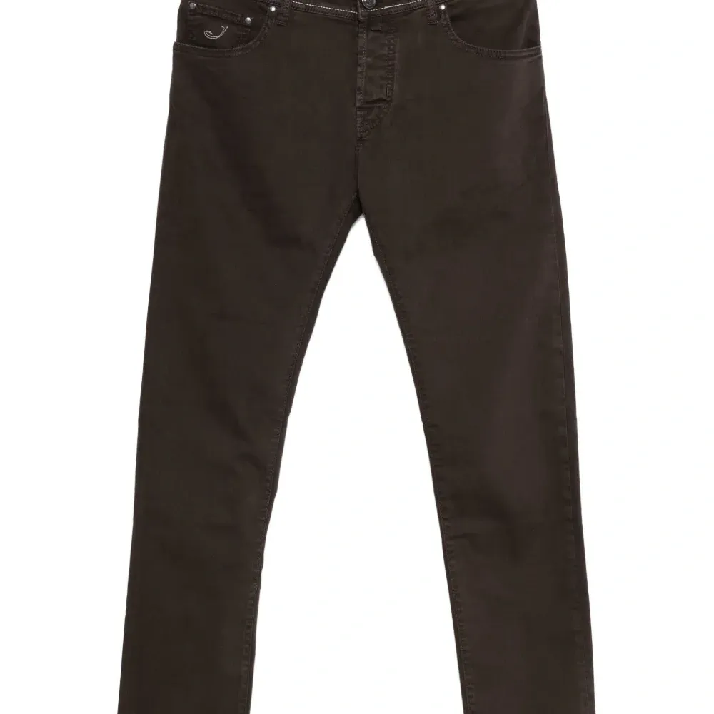 Брюки с вышивкой