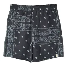 Плавки-шорты с кулиской и принтом пейсли